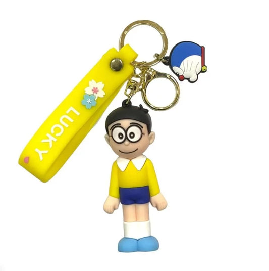 Nobita Rubber keychain