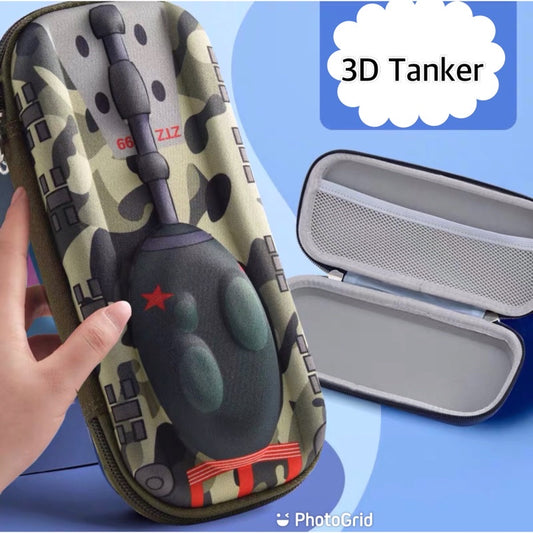 Tank 3D Eva pencil box