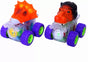 Transparent Dino Car Combo with Light